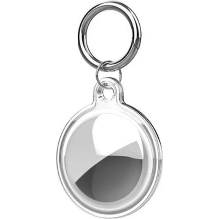 COFI 1453 Schlüsselanhänger Schutzhülle, wasserdicht und transparent, kompatibel mit Apple AirTag, 360°-Schutz