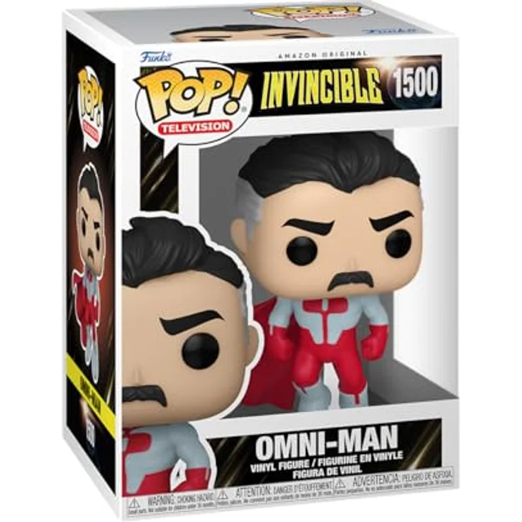 Funko POP! Television: Invincible - Omni-Man Vinyl-Sammelfigur - 9,5 cm - Geschenkidee - Offizielle Handelswaren - TV Fans – Bild 1