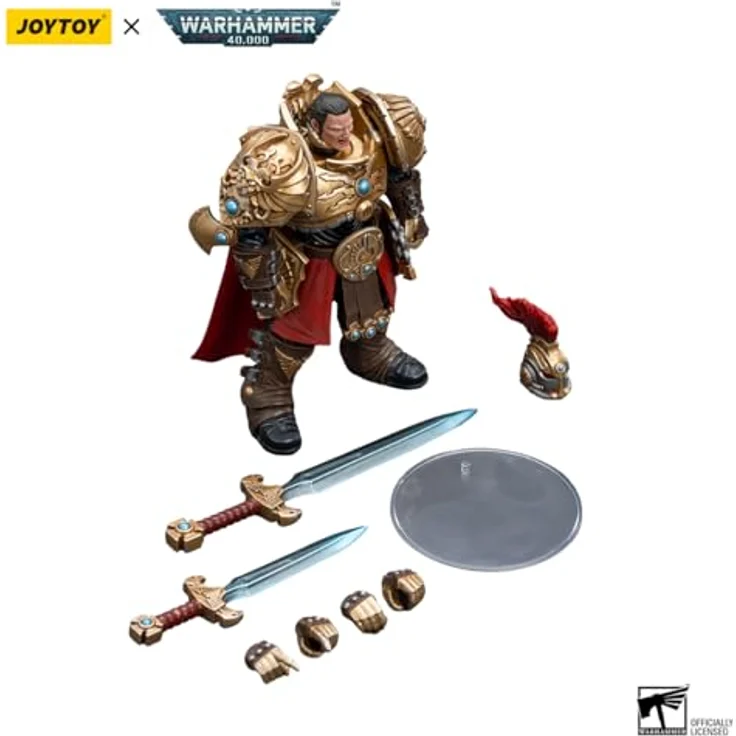 Joy Toy Warhammer 40k Actionfigur 1/18 Adeptus Custodes Blade Champion, beweglich, 12 cm mit Zubehör – Bild 7