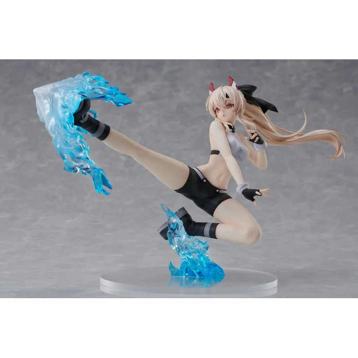 FREEing Azur Lane PVC Statue 1/7 Ayanami Dynamic Kick!, 15 cm, detailreich und im klassischen Fensterbox-Design