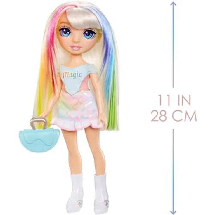 Rainbow High Anziehpuppe My Fashion Style Fashion Dolls - Amaya, Street Look mit modernem Outfit und Handtasche – Bild 3