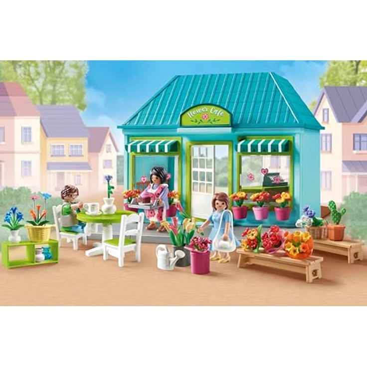 Playmobil® Blumenladen (71807), Playmobil My Life Konstruktions-Spielset, (220 St), Made in Germany – Bild 5