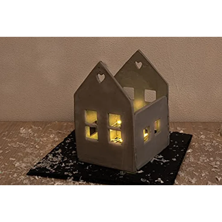 Rayher Modelliermasse, 1 Kg, Lufttrocknender Ton in Grau – Bild 5