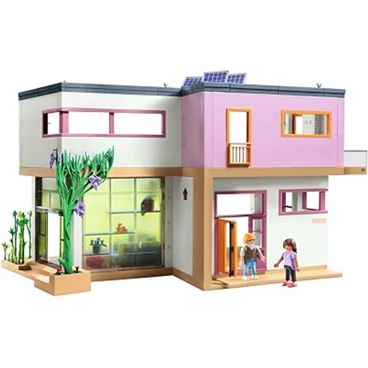 Playmobil® Wohnhaus mit Wintergarten (71607), myLife Konstruktions-Spielset, (312 St), Made in Germany – Bild 6