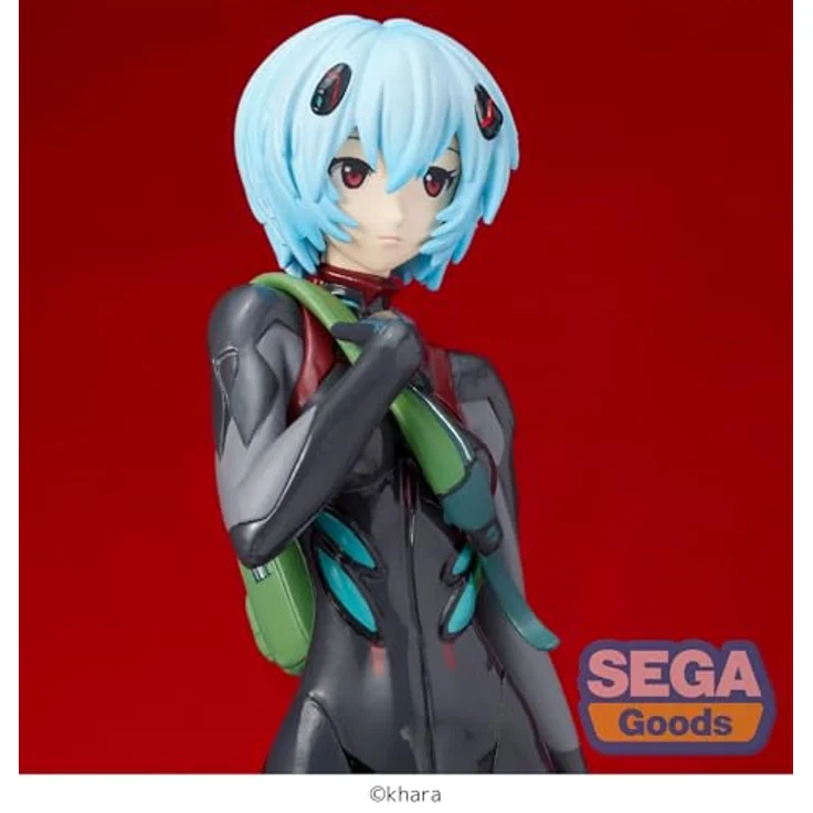 SEGA Evangelion Thirce Upon a Time: Rei Ayanami SPM Figur, Anime Import, schwarzer Plugsuit, 22,2 cm hoch – Bild 4