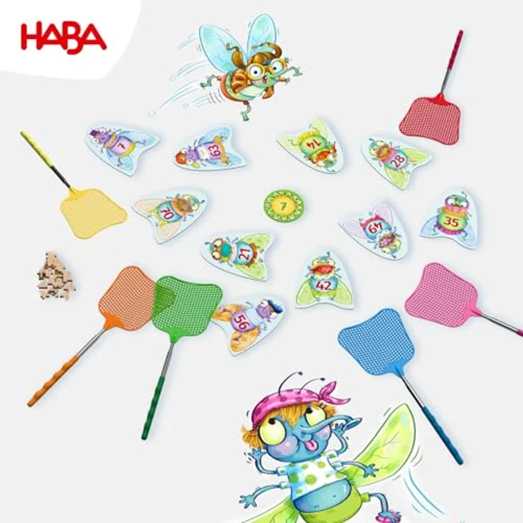 Haba 3x4 = Klatsch, Brettspiel zur Förderung des Kopfrechnens ab 8 Jahren, für 2-6 Spieler – Bild 4