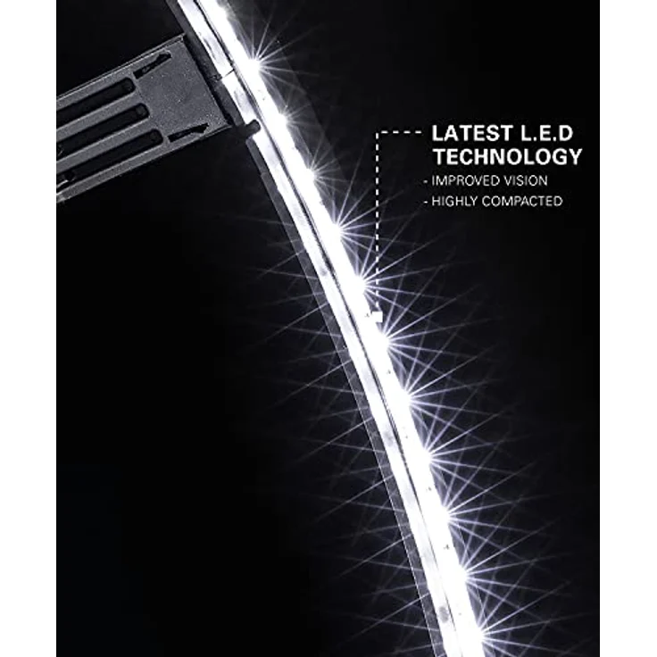 Target Darts Corona Vision Dartboard Lighting System, Schattenfreies LED Ringlicht mit magnetischen Füßen, Schwarz – Bild 3