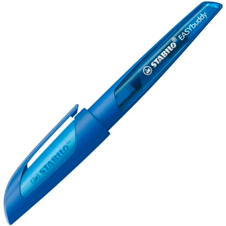 STABILO Füller 1 Schulfüller EASYbuddy® M dunkelblau/hellblau, (1-tlg) – Bild 2
