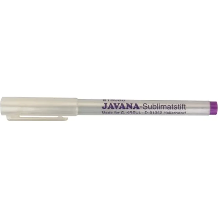 Kreul 818080 Sublimationsstift, violett, wasserlösliche Tinte zum Malen auf Stoff, Seide und Karton, selbstverlöschend nach 2-4 Tagen – Bild 1