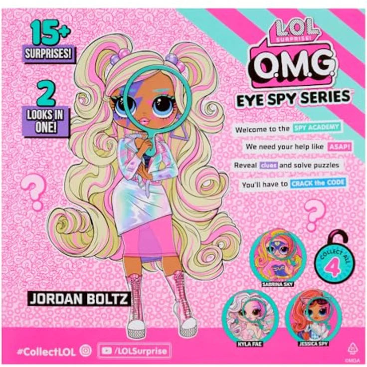 L.O.L. SURPRISE! Anziehpuppe L.O.L. Surprise OMG Eye Spy - Rockstar, mit magischem Farbwechsel und interaktivem Playset – Bild 8