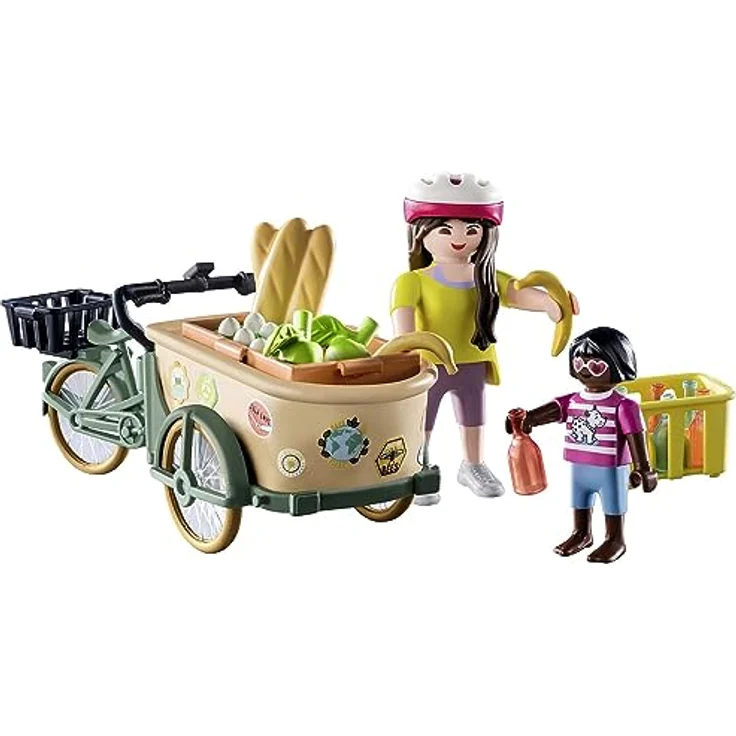 Playmobil® Konstruktions-Spielset Lastenfahrrad (71306), Country, (28 St), teilweise aus recyceltem Material, Made in Europe – Bild 8