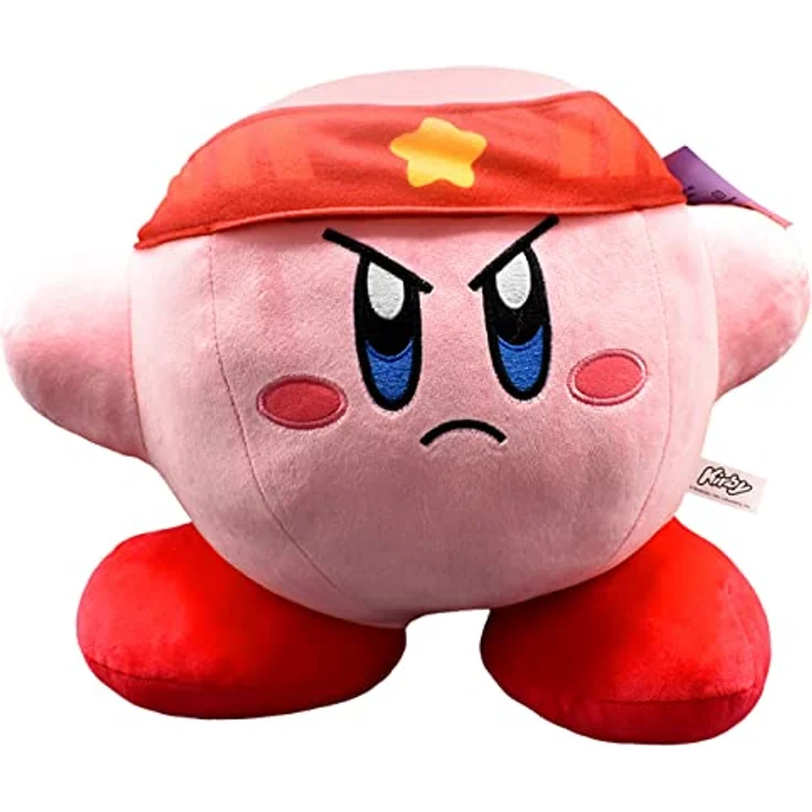Bizak Kirby Mega Plüschtier Ninja, 30 cm hochwertiger Plüsch mit Baumwollfüllung, weich und hautfreundlich – Bild 1