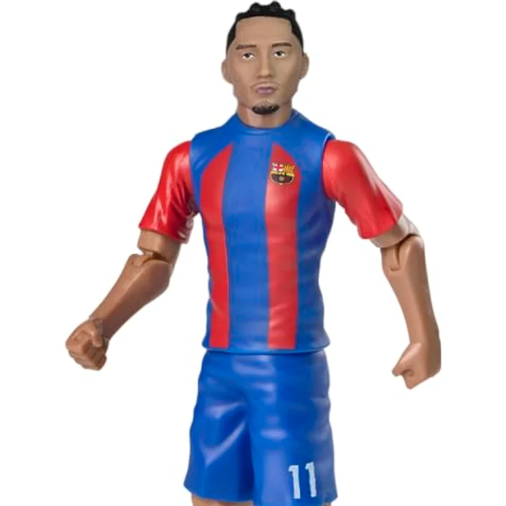 Nobrand Socker FC Barcelona Raphina, Sammelfigur aus PVC, 20 cm, authentisches Sammlerstück – Bild 4