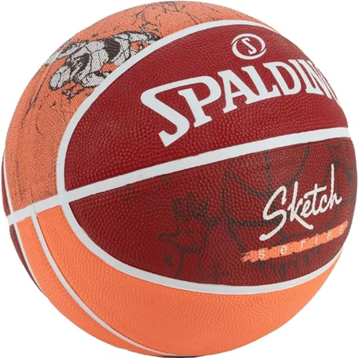 Spalding Basketball Sketch Dribble, hochwertiger Basketball mit attraktivem Design – Bild 2