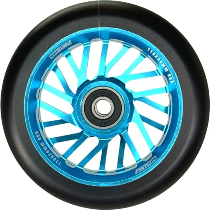 Fantic26 Stuntscooter Fantic26 Blade Hollow Stunt-Scooter Rolle 110mm Abec11 Türkis – Bild 4