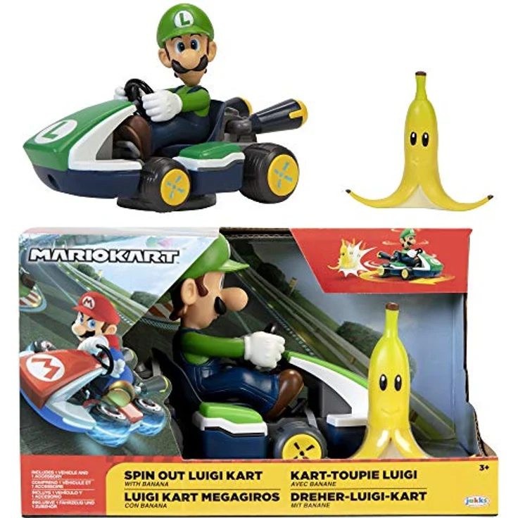 Super Mario - Spin Out Mario Kart - 1x Stück, zufällige Auswahl – Bild 2