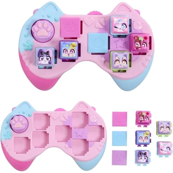 Goliath Toys Clickeez Controller, Fidget- und Fingerspielset mit 5 Clickeez Figuren und klickendem Fidget-Mechanismus – Bild 4