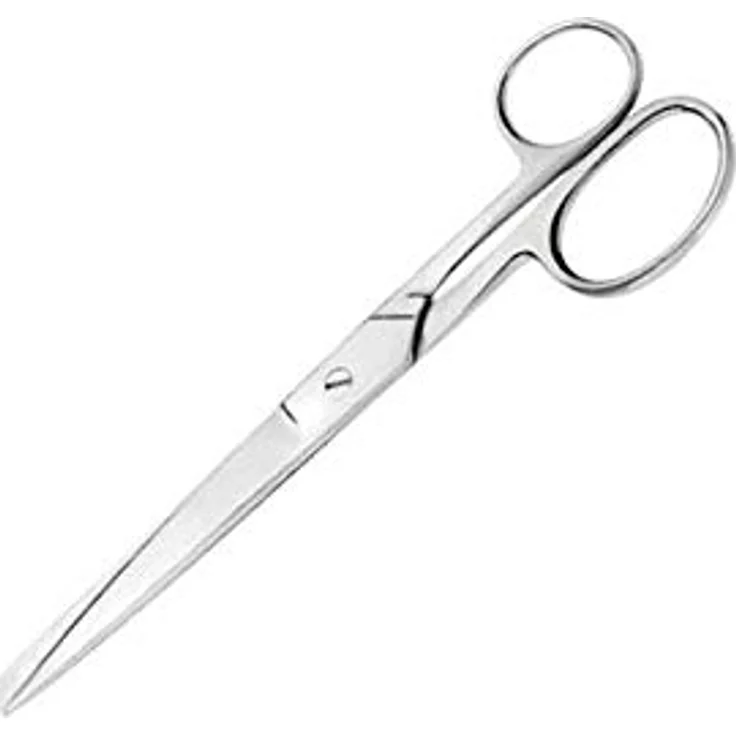 WESTCOTT Papierschere Edelstahl, 20 cm mit ergonomischen Griffen und hochglänzender Oberfläche – Bild 2