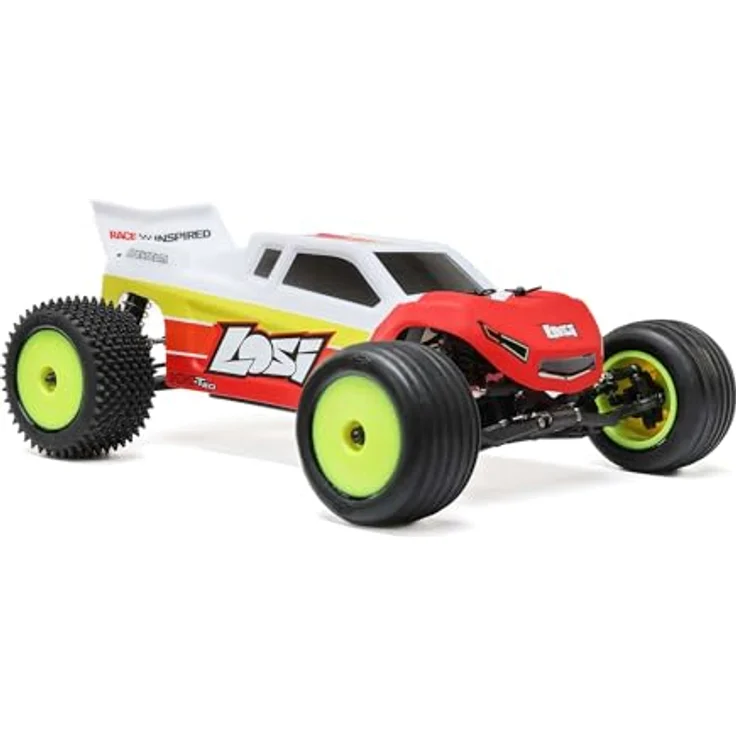 LOSI 1/18 Mini-T 2.0 V2 2WD Stadium Truck Brushless RTR, Red - Ready-to-Run RC Car with Spektrum Brushless System and Smart G2 LiPo Battery – Bild 5