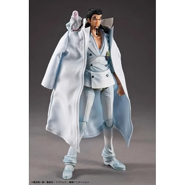 Megahouse One Piece Variable Action Heroes Actionfigur Rob Lucci Ver. 1.5, 18 cm, bewegliche PVC-Figur mit detailreicher Nachbildung – Bild 4