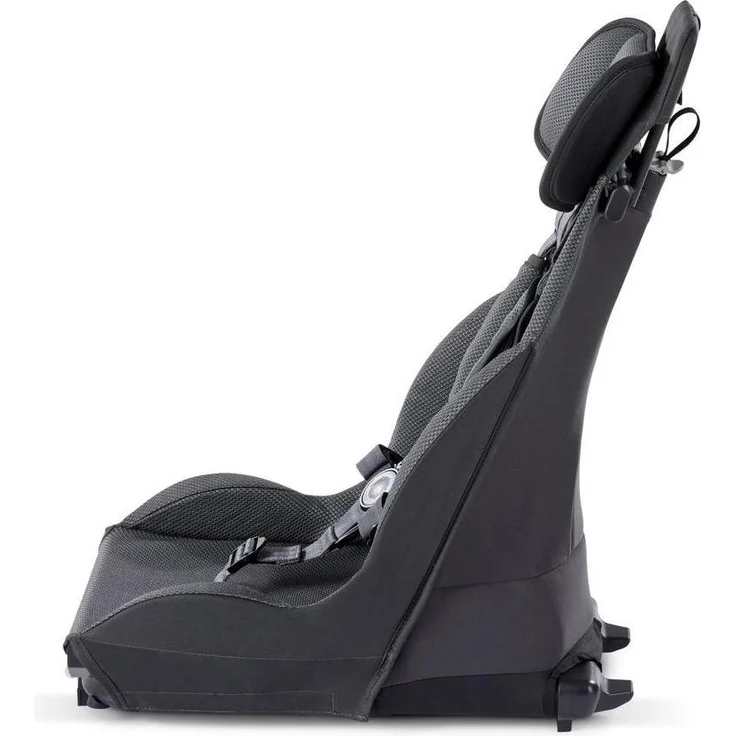 Croozer Yuuna Kindermodul Premium Sitz, ergonomisch mit verstellbarer Rückenlehne und 5-Punkt-Sicherheitsgurt für Kinder bis 18 kg