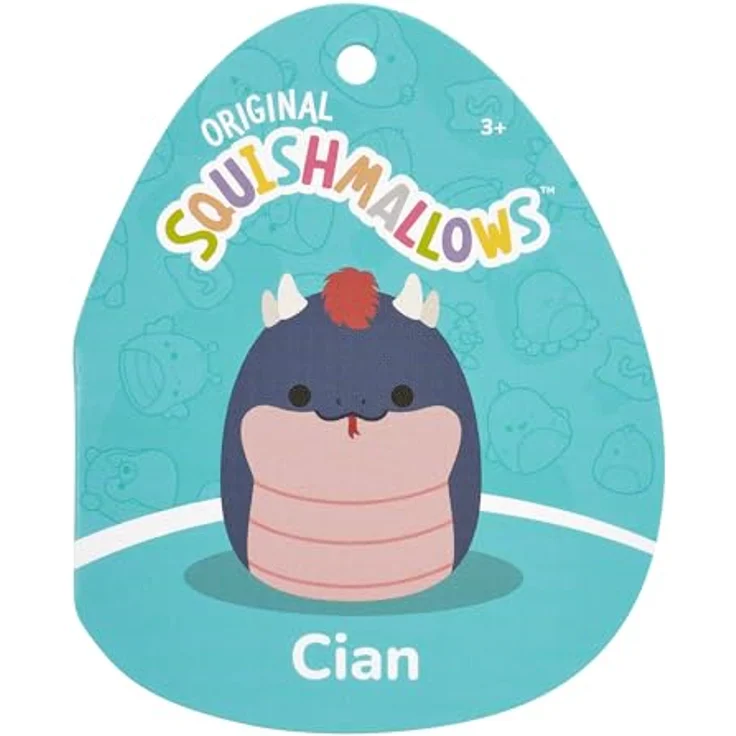 Squishmallows SQCR07267 - Cian der Basilisk Lamm 30 cm, superweiches Kuscheltier, offizielles Jazwares Plüsch – Bild 5