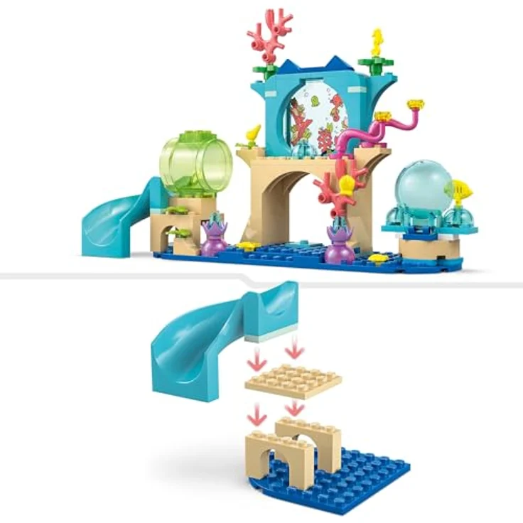 LEGO Gabbys Puppenhaus Meerjungfrau Gabbys Aquarium Abenteuer (11204), Spielzeug-Meeresbewohner für Kinder ab 4 Jahren, 103 Teile – Bild 3