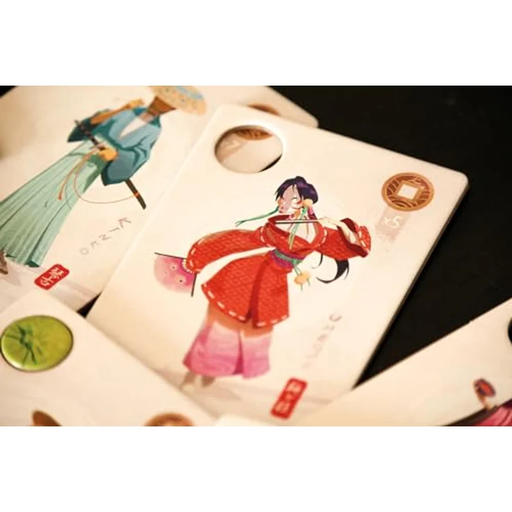 Asmodee Tokaido Brettspiel, Gesellschaftsspiel zum 10. Geburtstag, mehrfarbig, 19,68 x 22,6 x 24 cm – Bild 5