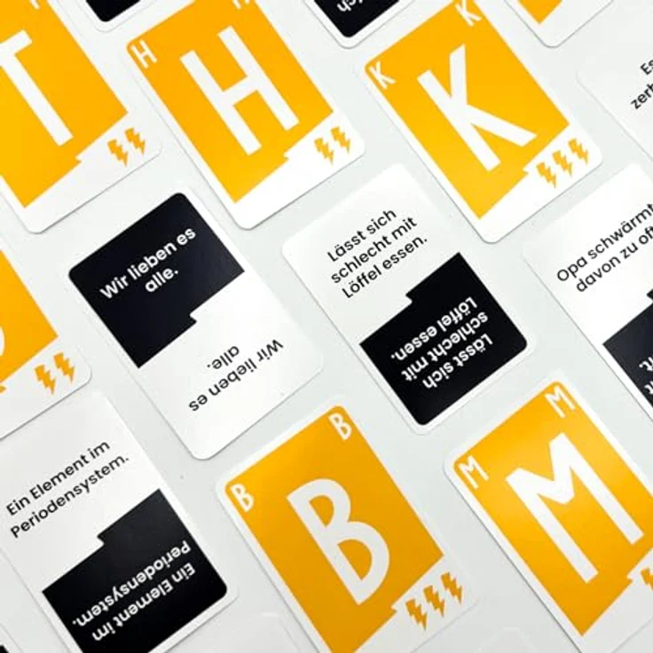 ATM Gaming Quickstop - Das Buchstaben-Duell - Kartenspiel für Jugendliche und Erwachsene - Schnell und Verrückt - 2 bis 7 Spieler - Kartenspiel ab 10 Jahren - Familienspiel – Bild 3