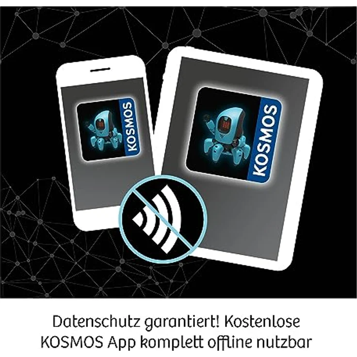 KOSMOS Miika K.I. Roboter, Künstliche Intelligenz erleben und steuern per Gesten und Stimme, Experimentierkasten für Kinder ab 10 Jahre, ausgezeichnet mit Toy Award 2023 – Bild 3