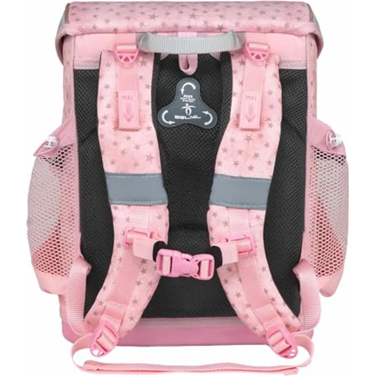 Belmil Mini-Fit Schulranzen Set 4-teilig (405-33/AG/S) (Star Horses) - Leichtes ergonomisches Schulranzen-Set für Erstklässler, wasserdicht, reflektierende Elemente, AGR empfohlen – Bild 5