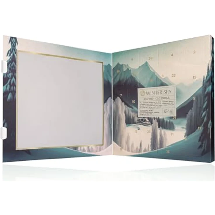 Accentra Winter Spa Adventskalender für Frauen, Wellness-Box mit 24 Beauty-Überraschungen, 40 x 4.7 x 40 cm – Bild 5