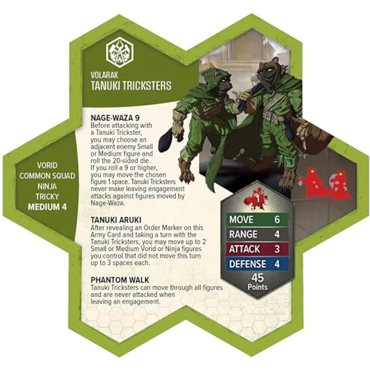 Renegade Heroscape Armeeerweiterung Boiling Tension: Molten Crustaceans & Tanuki Tricksters, strategisches Brettspiel für 2-4 Spieler, englische Version – Bild 7
