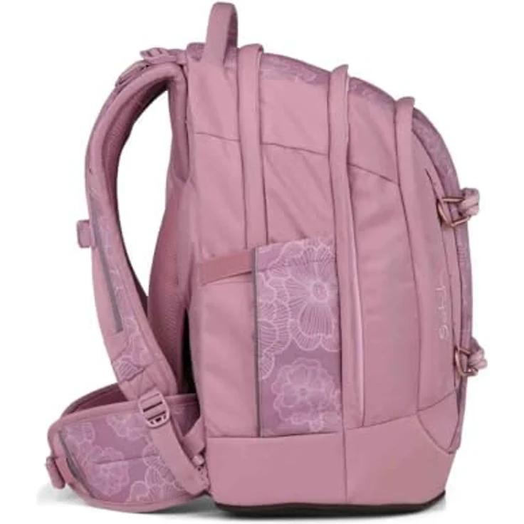 Satch Pack Schulrucksack Set 3tlg. mit Schlamperbox und Sporttasche, 30 Liter Volumen, Magnolia Dream – Bild 5