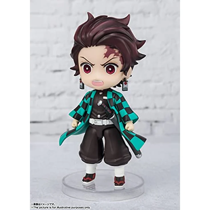 Bandai Tamashii Nations Demon Slayer Mini Tanjiro Kamado Figuarts Figuarts 9 cm – Bild 4