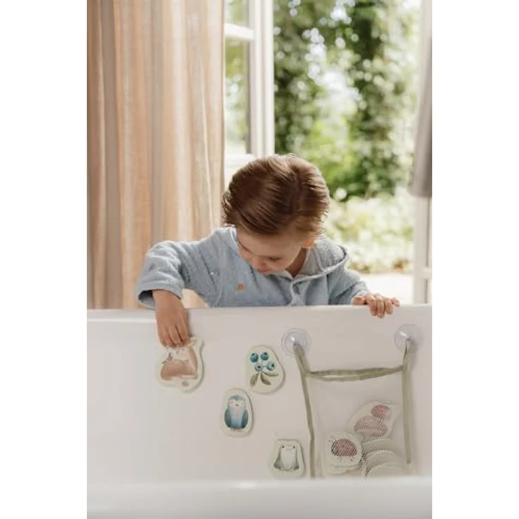 Little Dutch Forest Friends Bath Foam Figures, Schaumstoffaufkleber für die Badewanne, 16 Stück, fördert Kreativität und motorische Fähigkeiten, geeignet für Kinder ab 10 Monaten – Bild 8