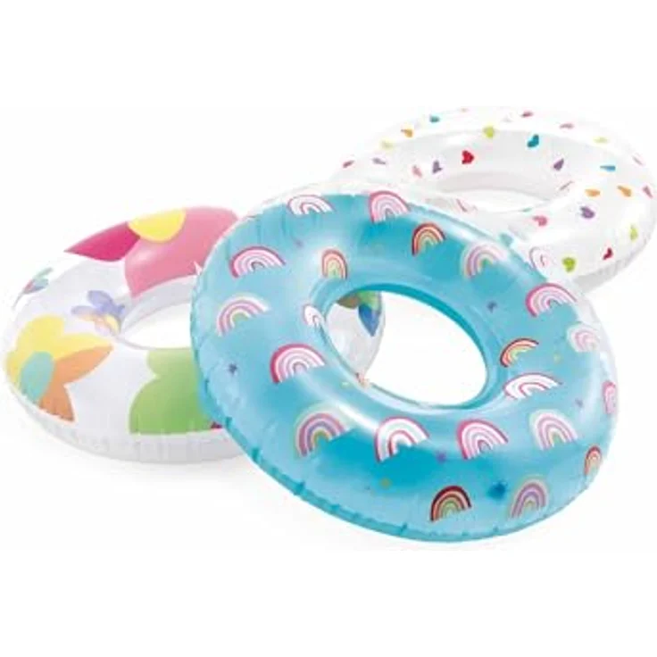 Intex Whimsical Magic Tubes, Schwimmreifen mit 81 cm Durchmesser, zufällige Designauswahl für Kinder ab 8 Jahren – Bild 1
