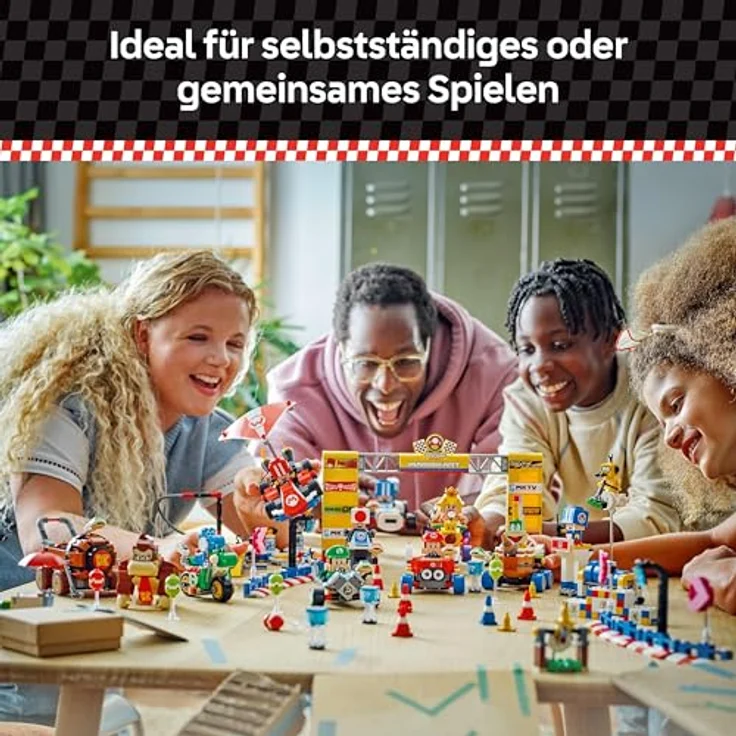 LEGO Super Mario 72036 Kart™ – Baby Peach & Grand Prix-Set, interaktives Bauset mit 4 Figuren und 823 Teilen, mehrfarbig – Bild 6
