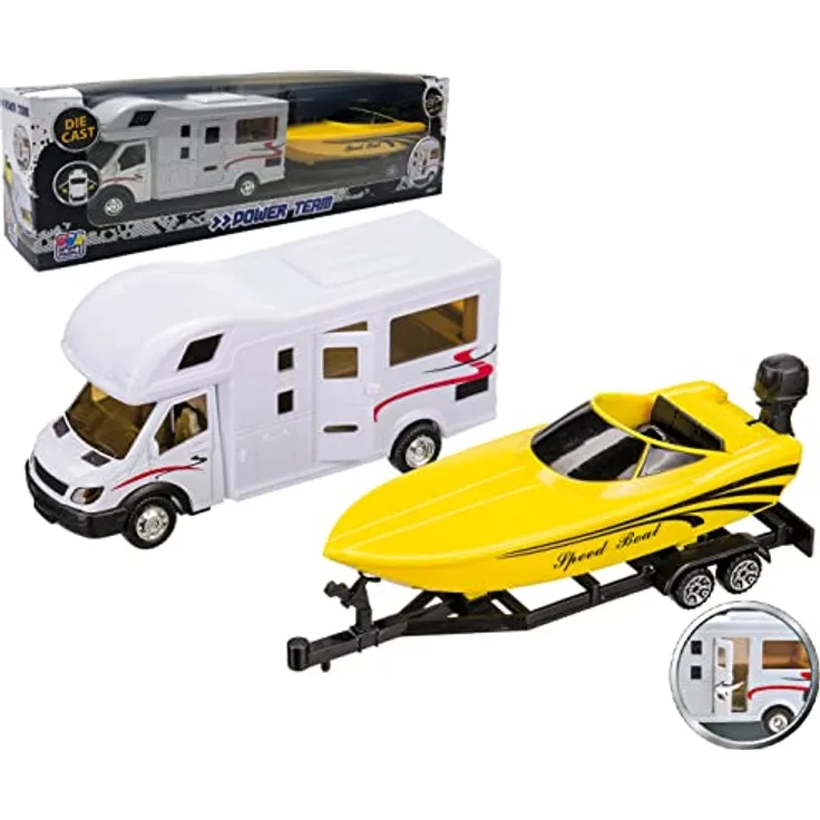 Happy People - Motorhome-Wohnmobil mit Anhänger