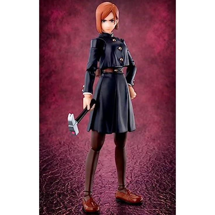 BANDAI Jujutsu Kaisen S.H. Figuarts Nobara Kugisaki, 14 cm Actionfigur mit Zubehör – Bild 2