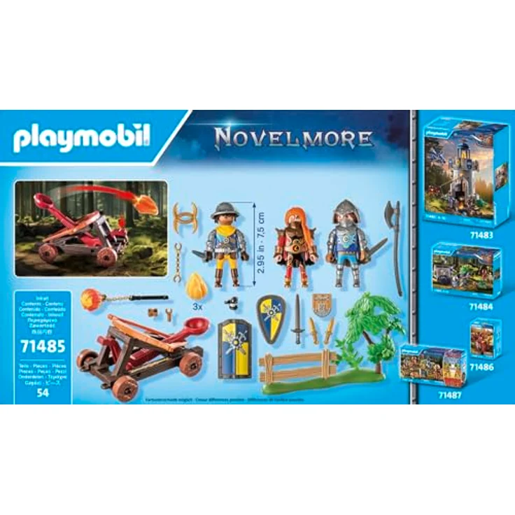 PLAYMOBIL Novelmore Duell zwischen Novelmore-Rittern und Burnham Raiders, Spielzeugset für Kinder ab 4 Jahren, 71485 – Bild 5