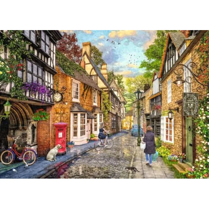 Ravensburger Puzzle Meadow Hill Lane, Nostalgie-Puzzle mit 1000 Teilen, für Puzzlefreunde ab 14 Jahren, 70 x 50 cm – Bild 2