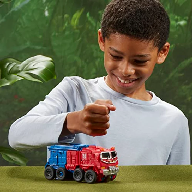 Transformers Spielzeug zum Film Transformers: Aufstieg der Bestien, Smash Changer Optimus Prime Figur ab 6, 22,5 cm – Bild 4