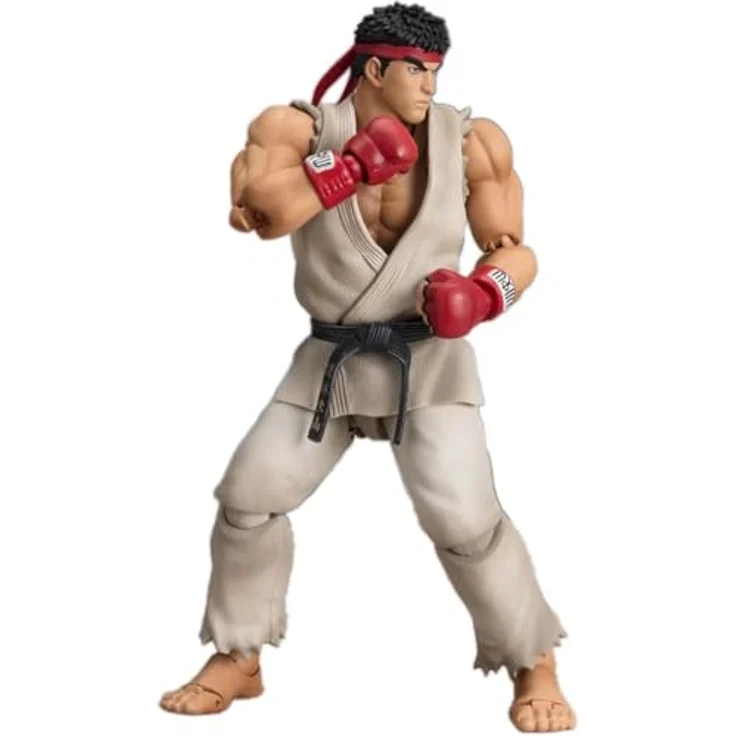TAMASHII NATIONS S.H.Figuarts Actionfigur, Street Fighter Ryu - Outfit 2 (Classic Outfit), ca. 15 cm, inkl. Hadoken-Effekt-Set und optionale Ausdrücke – Bild 1