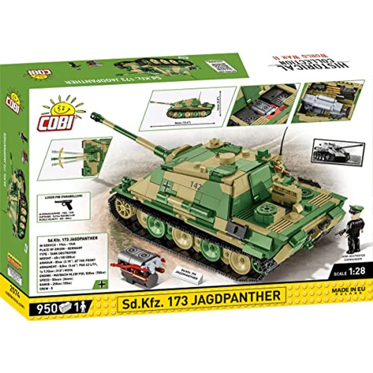 COBI Sd.Kfz.173 Jagdpanther, Kinder – Bild 2