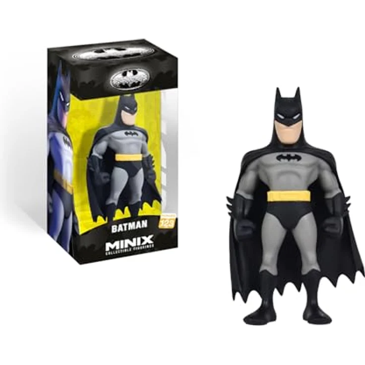 MINIX - Movie #123 - Batman - Sammelfigur 12 cm, offiziell lizenziert, PVC Figur, Ausstellungsbox – Bild 1