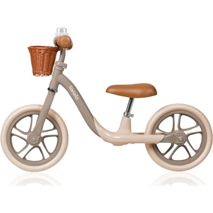 lionelo Laufrad ALEX PLUS 30,5 cm (12 Zoll) - inklusive Korb und Glocke, ideal zum Erlernen des Fahrradfahrens – Bild 10