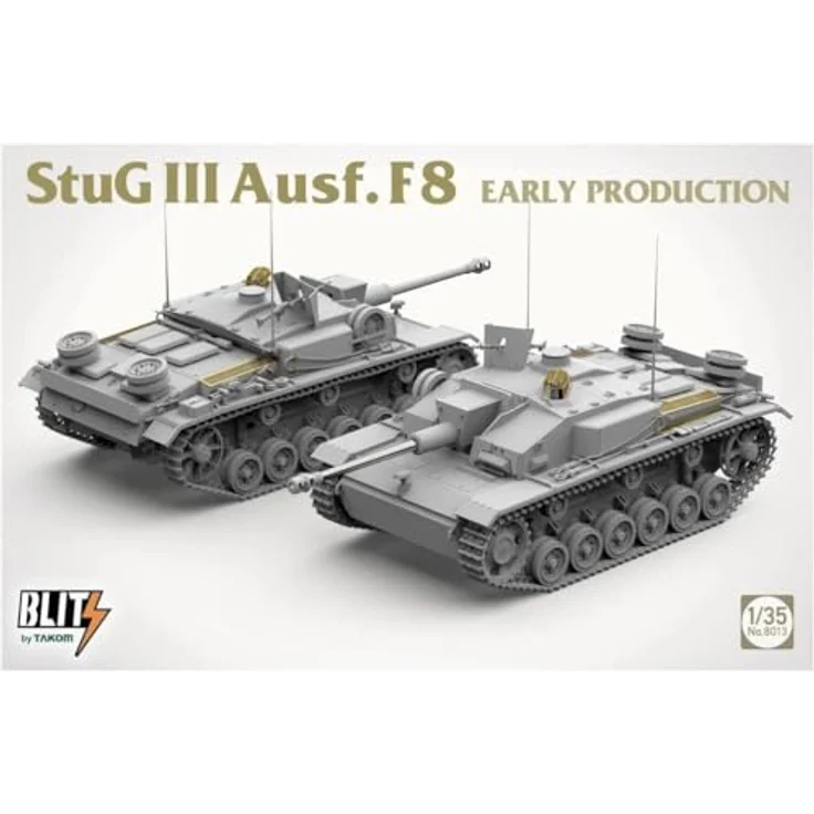 Takom StuG III Ausf. F8 Early, Modellfahrzeug mit detailgetreuer Ausstattung – Bild 3