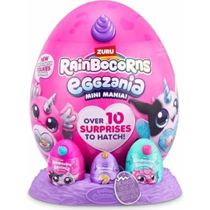 RainBoCorns Plüschfigur Eggzania Mini Mania, sortierter Versand (unterschiedliche Charaktere) – Bild 6