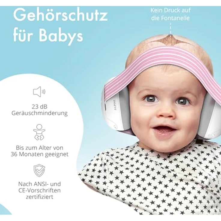 Alpine 'Muffy Pink' Kinder Gehörschutz – Bild 3